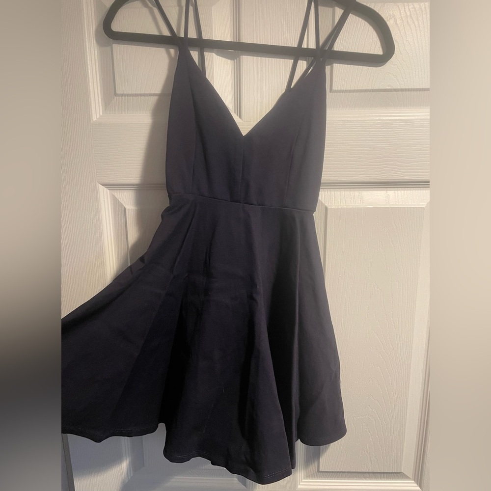 Windsor Deep Blue Mini Dress